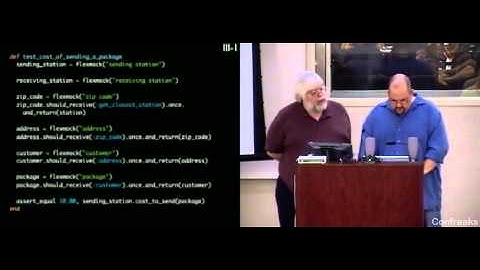 Ruby Hoedown 2008 Mock Dialogue by Jim Weirich and Joe O