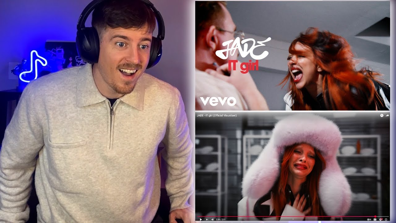 JADE - IT girl (Official Visualiser) FIRST TIME REACTION