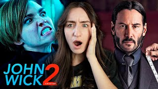**JOHN WICK 2** Is SO INTENSE! First Time Watching (Movie Reaction & Commentary)