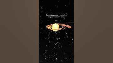 Spinning Nondeformable Ring vs. Saturn 🪐😨 #spacesim