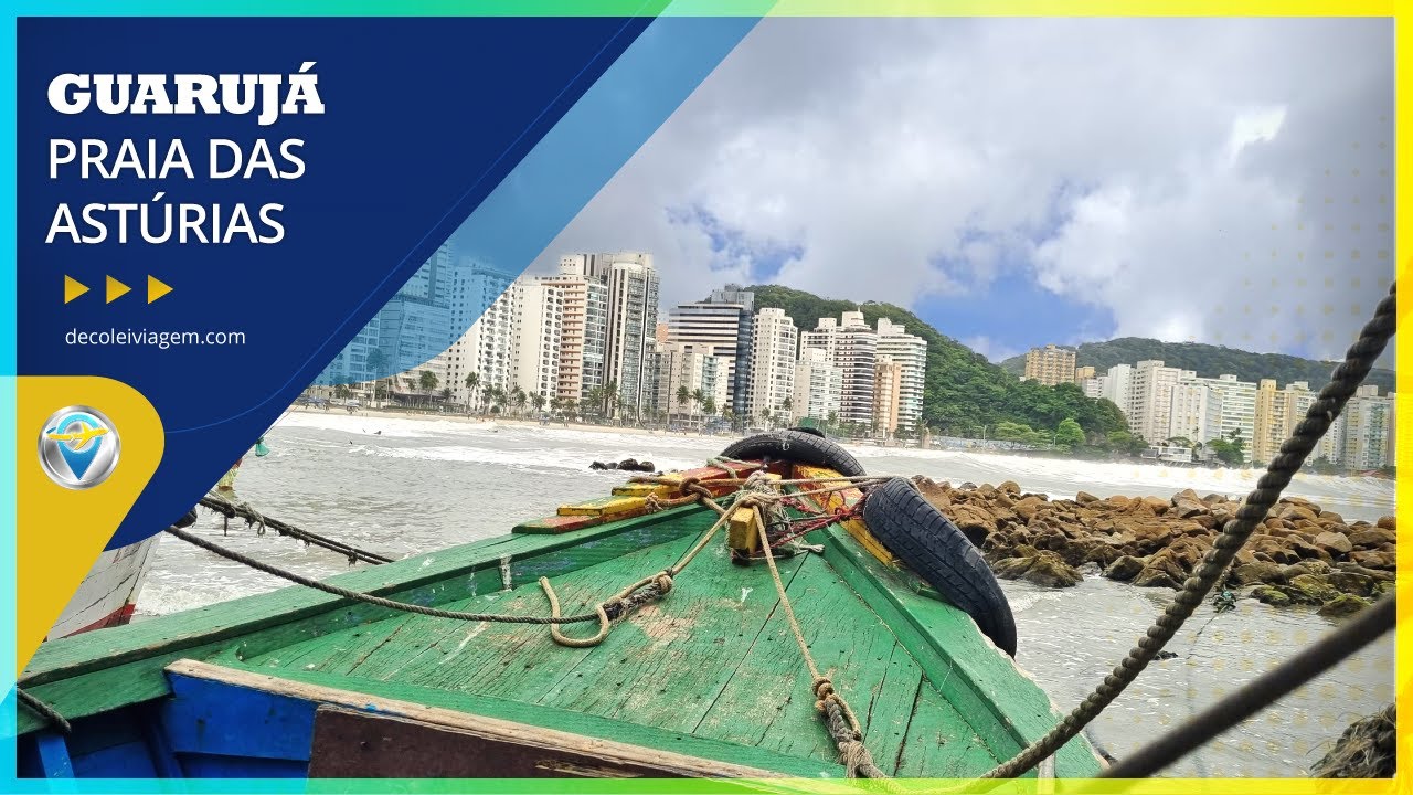 O que fazer no Guarujá em Dias de Chuva? Praia das Astúrias e Aquário Acqua Mundo!