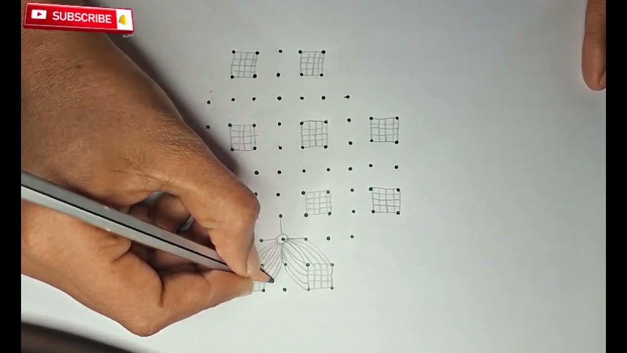 “15×5×5 Triple Layer Rangoli Design | Simple Yet Grand Trending Kolam 2026”