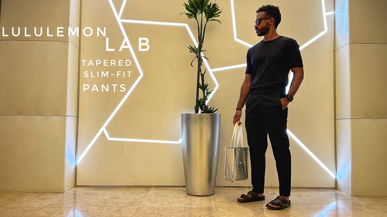 tapering lululemon pants