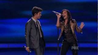 Joe Jonas & Demi Lovato - Make A Wave live on American Idol
