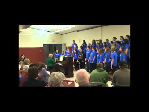 'Third Song' - Stayton Middle School Viking Choir during Xmas 2014 concert