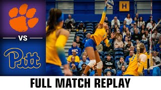 Clemson vs. Pitt Full Match Replay | 2023 ACC Volleyball