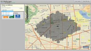 DC Walkscape:  Multimodal Network Analysis (Video 1)