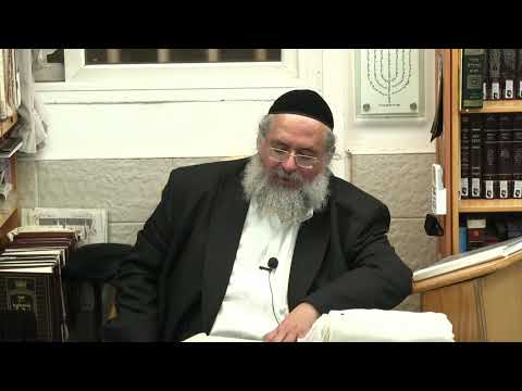 החיד''א -שיעור לאברכים בהלכה אור ל-א סיון תשפ''ה