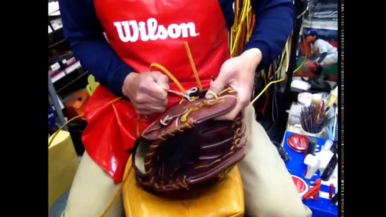 グラブレース交換 野球 baseball shop【#086】野球 Rawlings グラブレース交換（I型