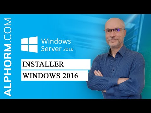 Formation Windows Server 2016 : Installation et Configuration | Installer Windows 2016