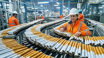 Inside the Cigarette Factory: How Billion-Dollar Industry Tobacco Is Really Made