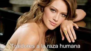 Haters - Hilary Duff ESPAÑOL SUB.