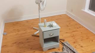 Having a look inside a very tiny house in Downtown St.John's Newfoundland