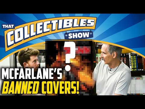 Todd McFarlane's BANNED Covers Revealed! McFarlane HQ Tour! - That Collectibles Show