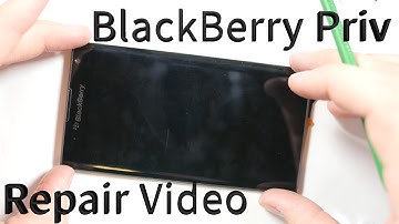 BlackBerry Priv Tear Down - Screen Repair, Battery Replacement