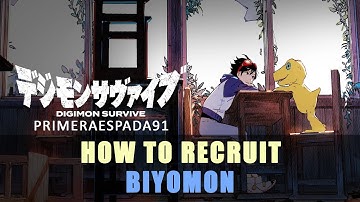 Digimon Survive: Recruiting Biyomon