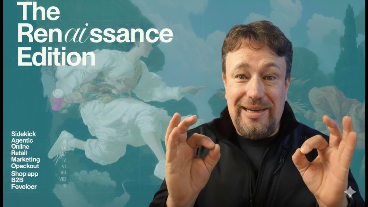 Il RINASCIMENTO dell'ecommerce tramite l'AI: Shopify Editions Winter '26