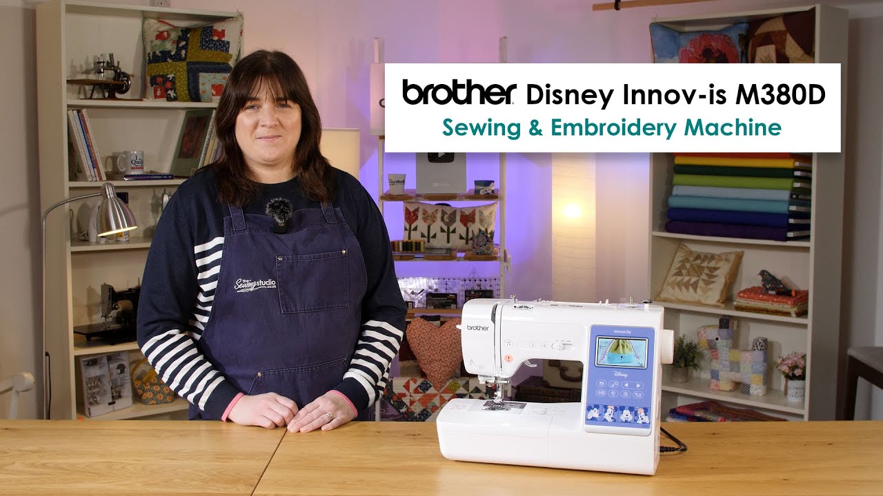 👉 Direct run through of a Brother Disney Innov-is M380D Sewing & Embroidery Machine