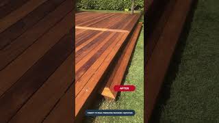 Ipe deck finished with Owatrol D1 Pro #Shorts