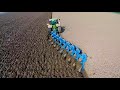 Ploughing w/ John Deere 8360R & 9 furrow Lemken Diamant 12 | ERF B.V. | Pflügen