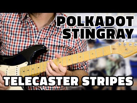 「Telecaster Stripes」- Polkadot Stingray【+TABS】by Fefe!