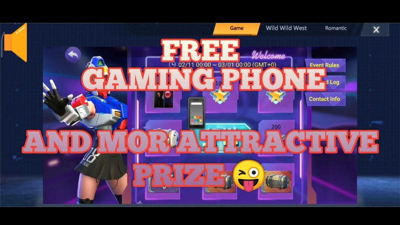 Free gaming phone omega legends