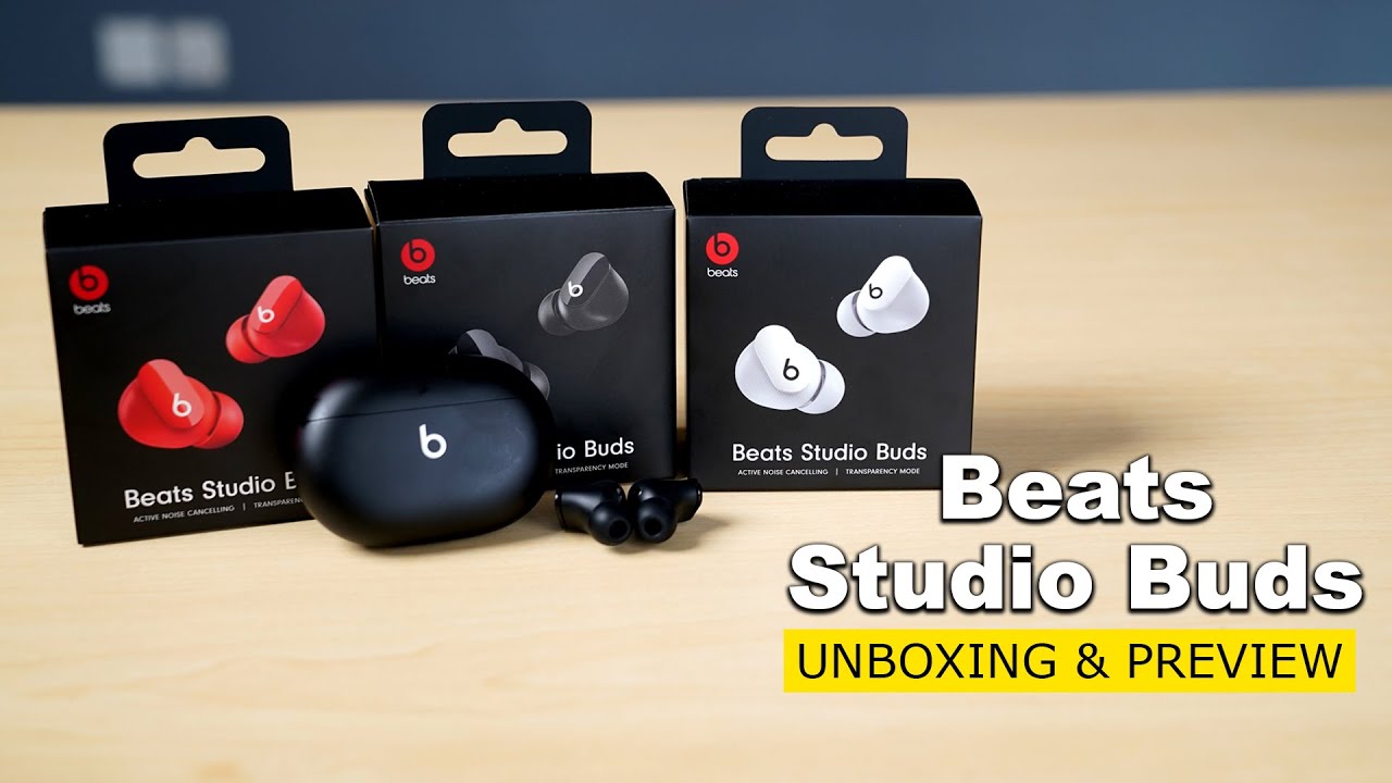 Beats Studio Buds Unboxing & Preview | OlizStore - YouTube