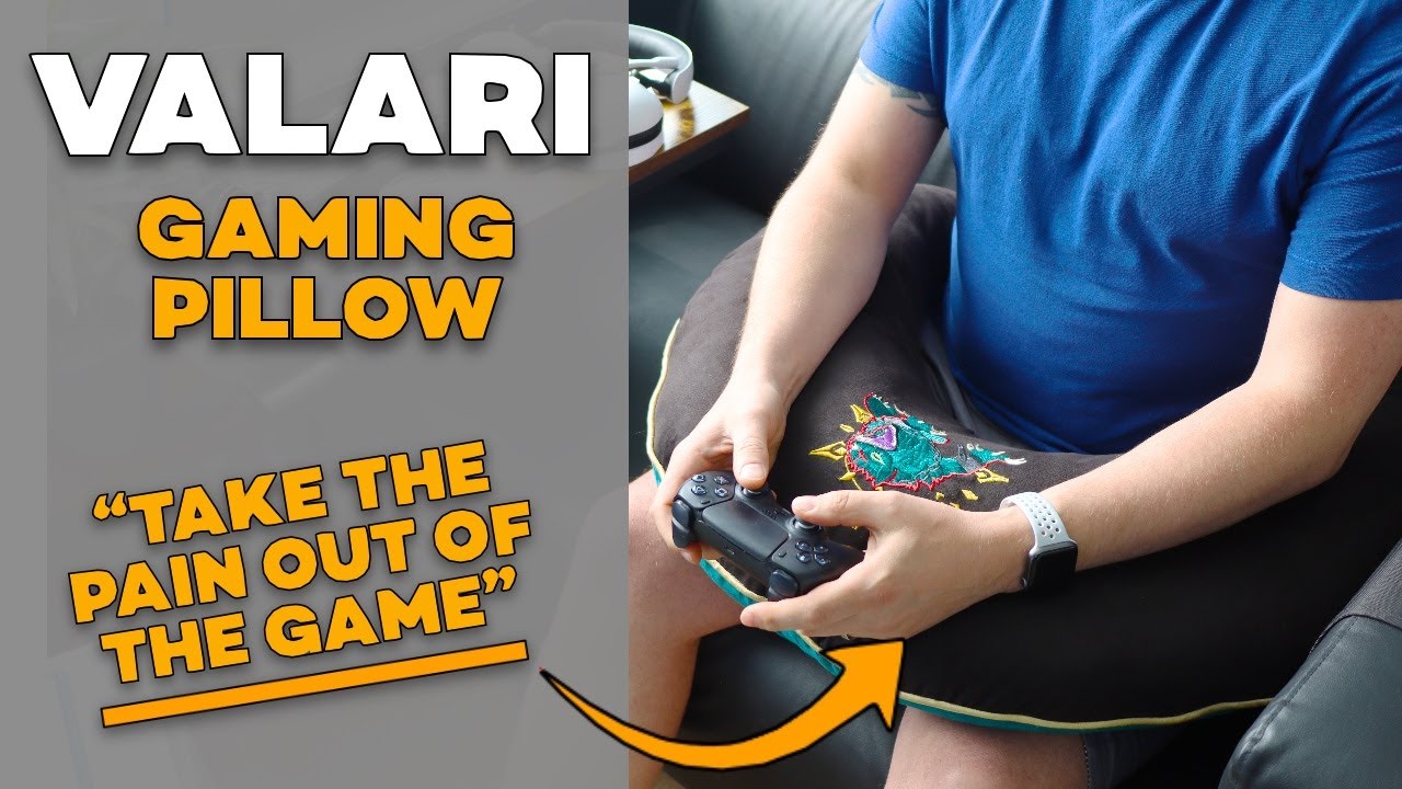 The Valari Pillow. Do your back a favour when Gaming 