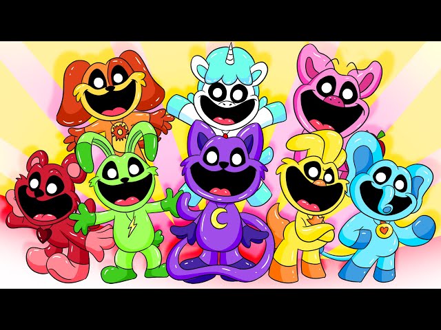 SMILING CRITTERS but CUTE DAILY LIFE❤️?! - Poppy Playtime 3 Animation class=