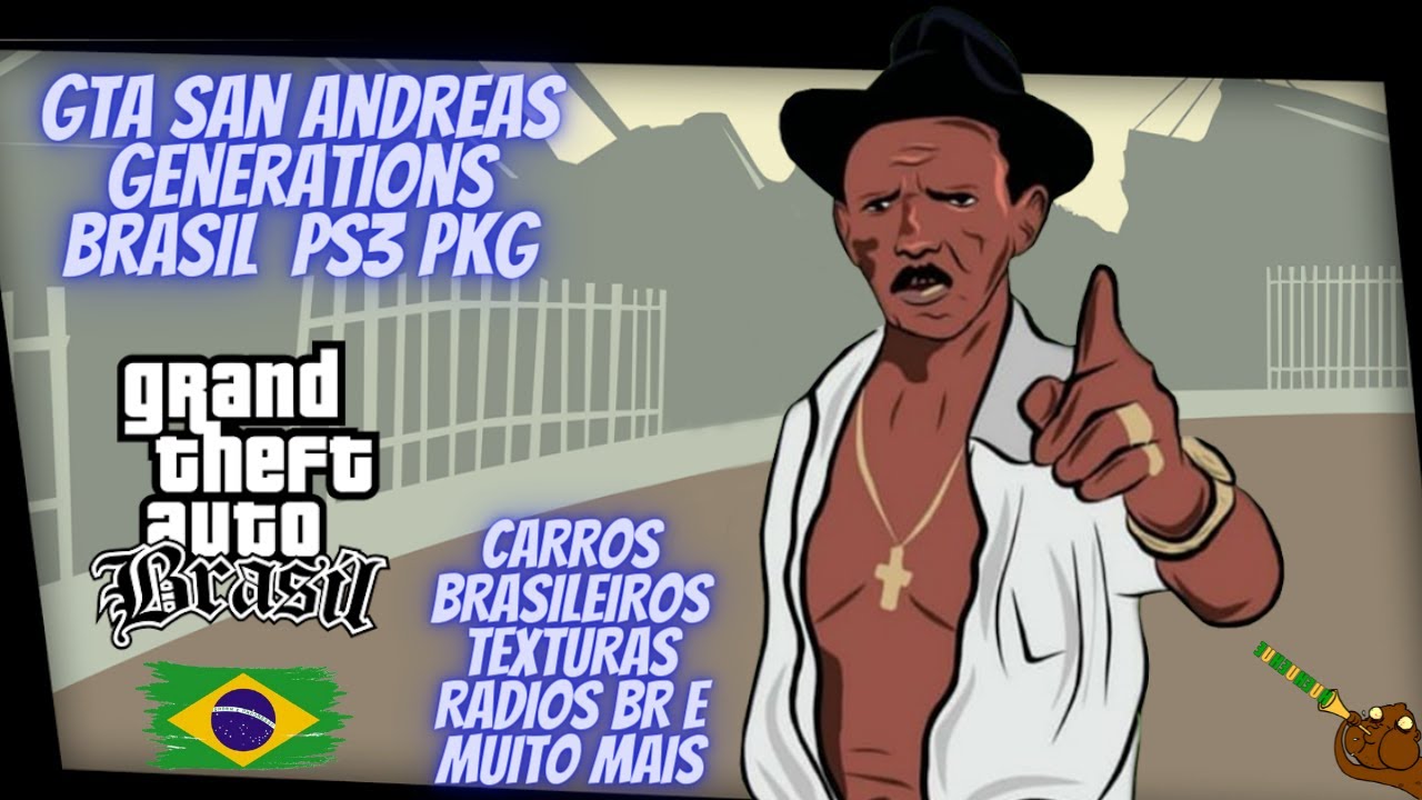 Gta San Andreas Ps2 Com Carros Brasileiros