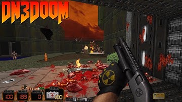 DN3DooM [Duke Nukem3D in Doom] - Re-Build-T | Map01: Entryway | 4K/60