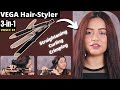 VEGA VHSCC 01 3 in 1 Hair Straightener Review | Straightener | Crimper | Curler