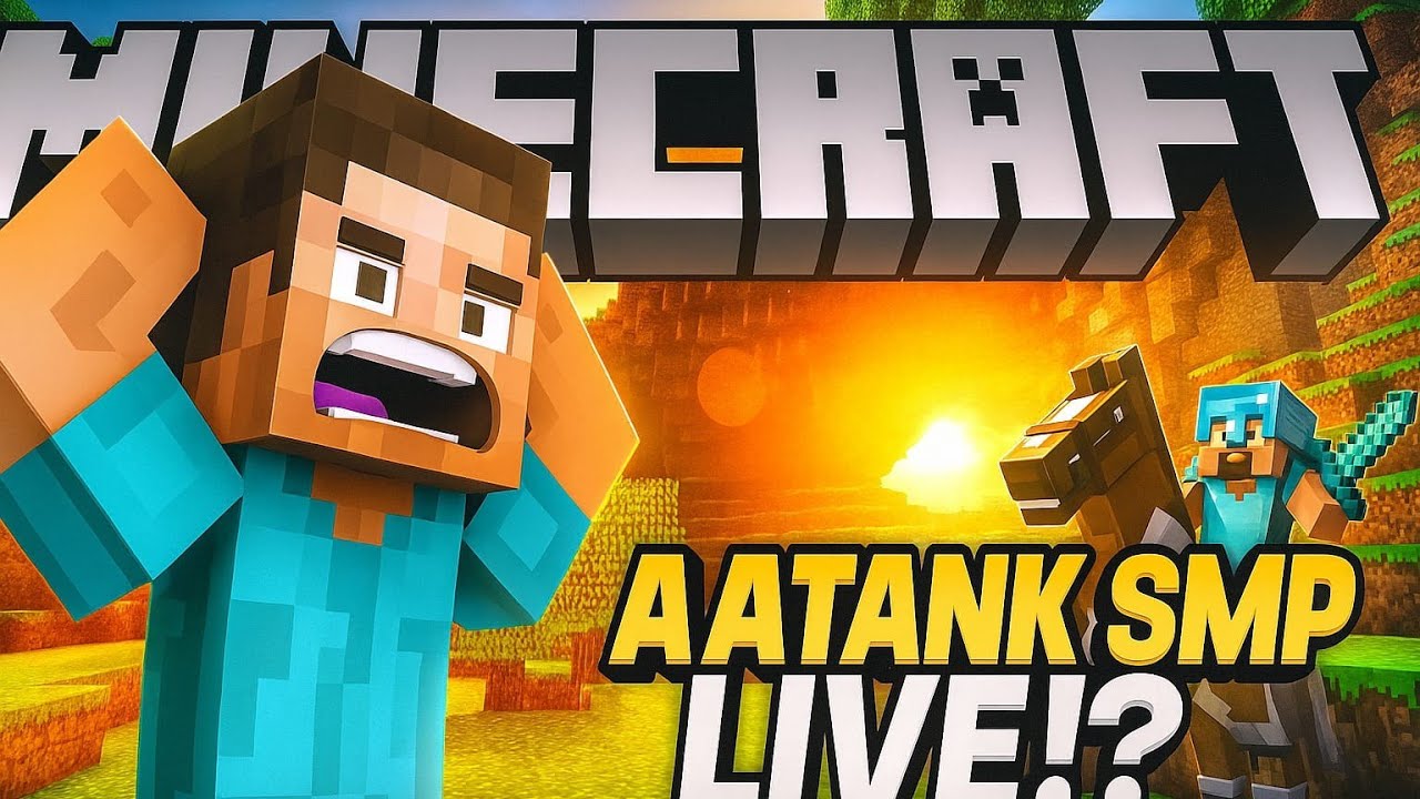 WE GONNA BUILD A COLONY TODAY | DAY 4 IN AATANK SMP BETA