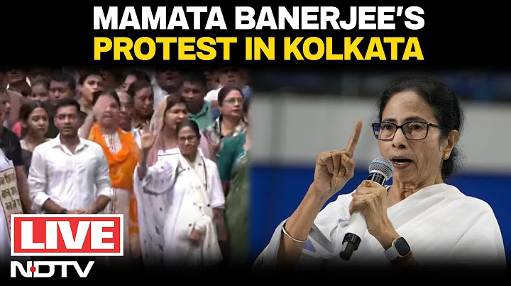 Mamata Banerjee LIVE | West Bengal Chief Minister Mamata Banerjee Protests In Kolkata LIVE