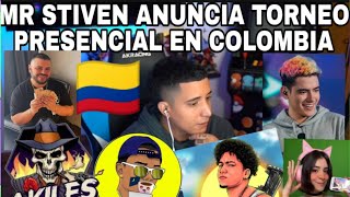 MR STIVEN ANUNCIA FECHA EXACTA DEL TORNEO PRESENCIAL DE FREE FIRE EN COLOMBIA 😱🔥🔥