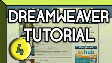 HTML5 & CSS3 | 2 Column Website | Dreamweaver Tutorial