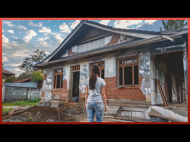 Woman Buys Old House and Renovates it Back to New in 2 YEARS | Start to Finish