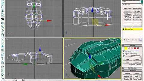 Game Institute - 3DS Max for Games - Supplemental Modeling the Tank Body