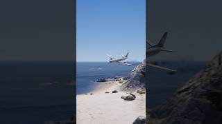 plane engine fire emergency landing on water