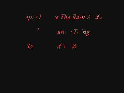 عشق تحت المطر