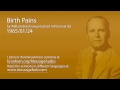 Birth Pains (William Branham 65/01/24)