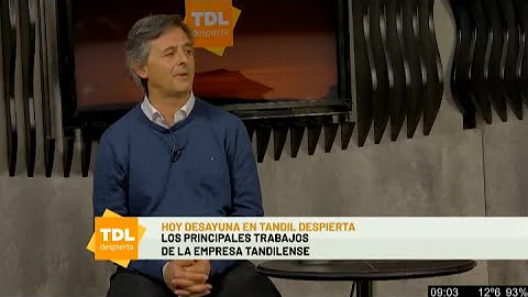 Fabian Oyarbide en Tandil Despierta por la 104 1 T...