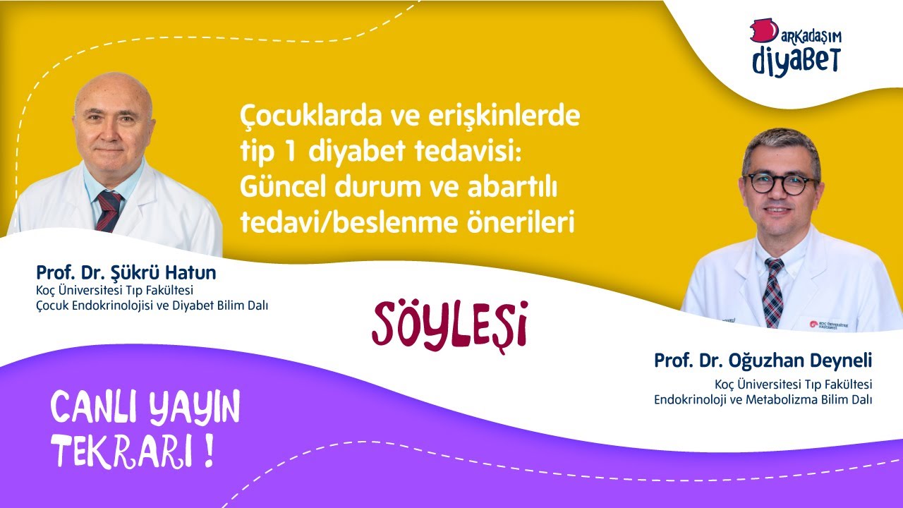 Tip 1 diyabet tedavisinde güncel durum ve abartılı tedavi/beslenme önerileri