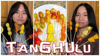 We made Tanghulu! | Janet and Kate