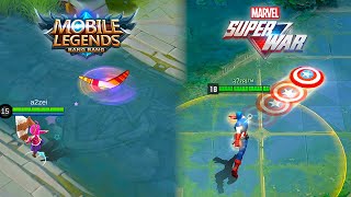 Mobile Legends 2.0 VS Marvel Super War Skill Effects/Animation  Comparison Part I
