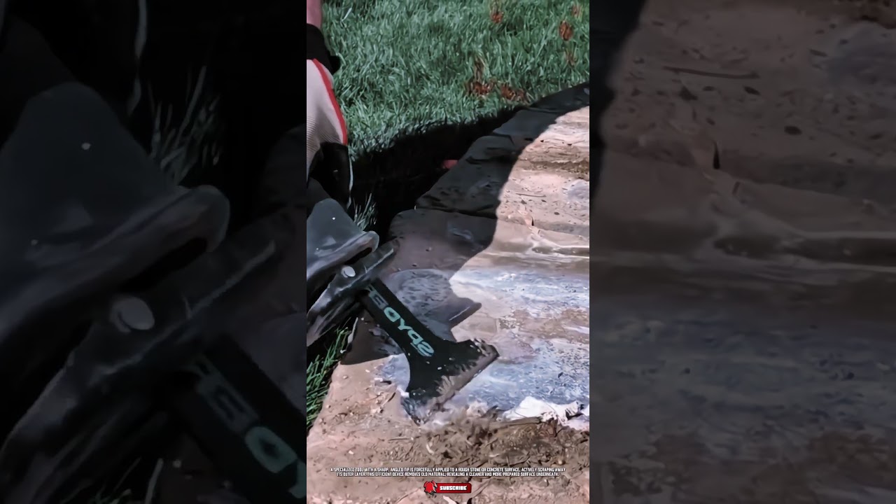 Awesome Hammer Chisel Tool for Surface Leveling! 