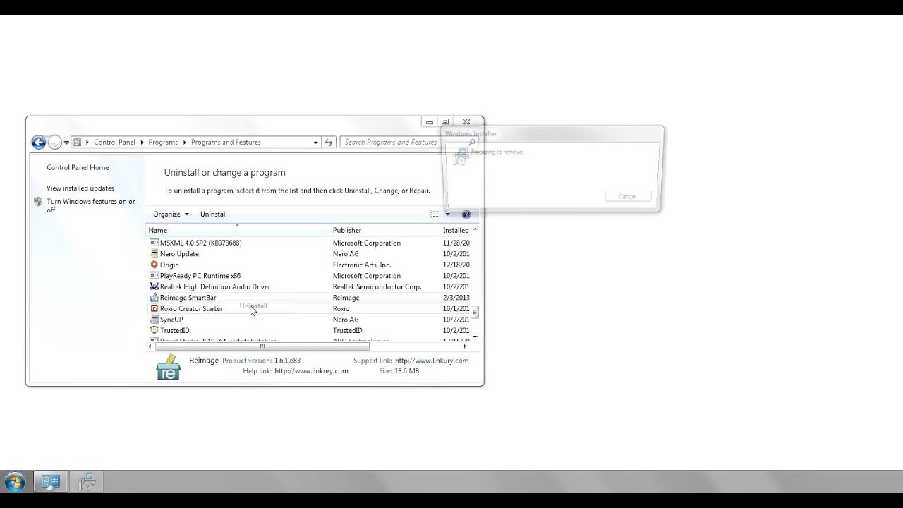How To Remove Reimage Smartbar And Reimage Repair Malware (Browser Hijacker/Scareware)