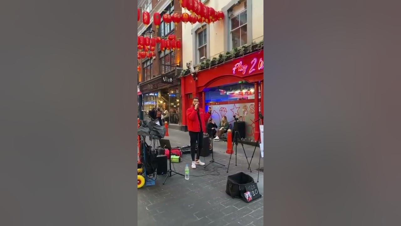 Ed Sheeran in Chinatown | Perfect (Cover by Luke Silva)