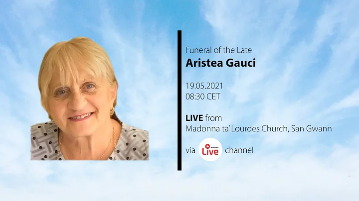 Funeral of the late Aristea Gauci