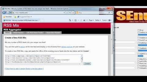 SENuke Tutorial: How To Combine RSS Feeds